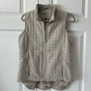Quilted puffer vest